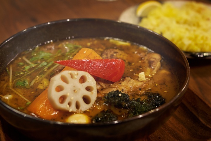 [Soup Curry] Rojiura Curry SAMURAI, Sapporo Station APIA