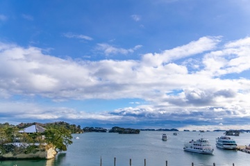 Matsushima, one of Japan's three most scenic spots