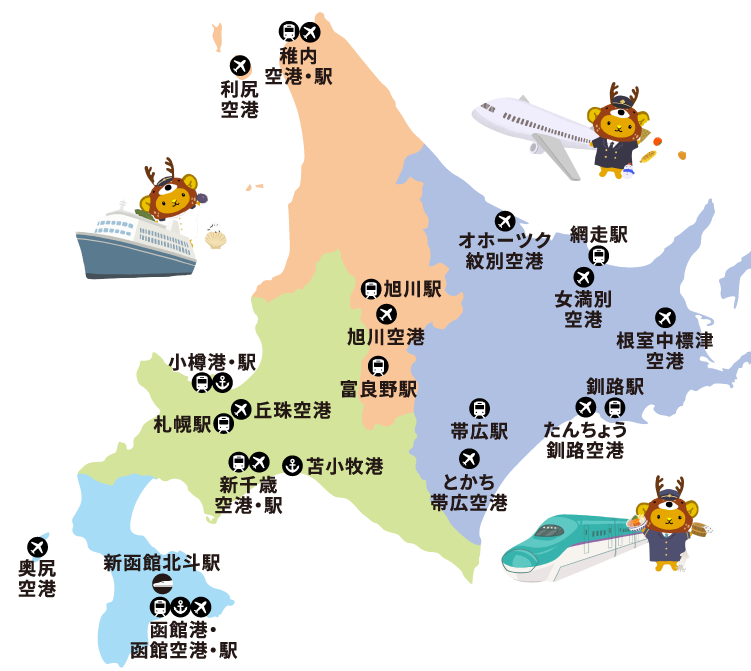 エリアマップ