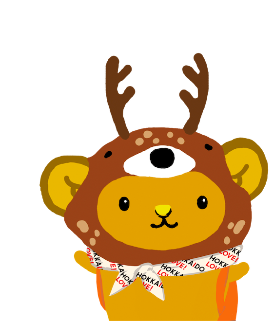 北海道観光PRキャラクターキュンちゃん