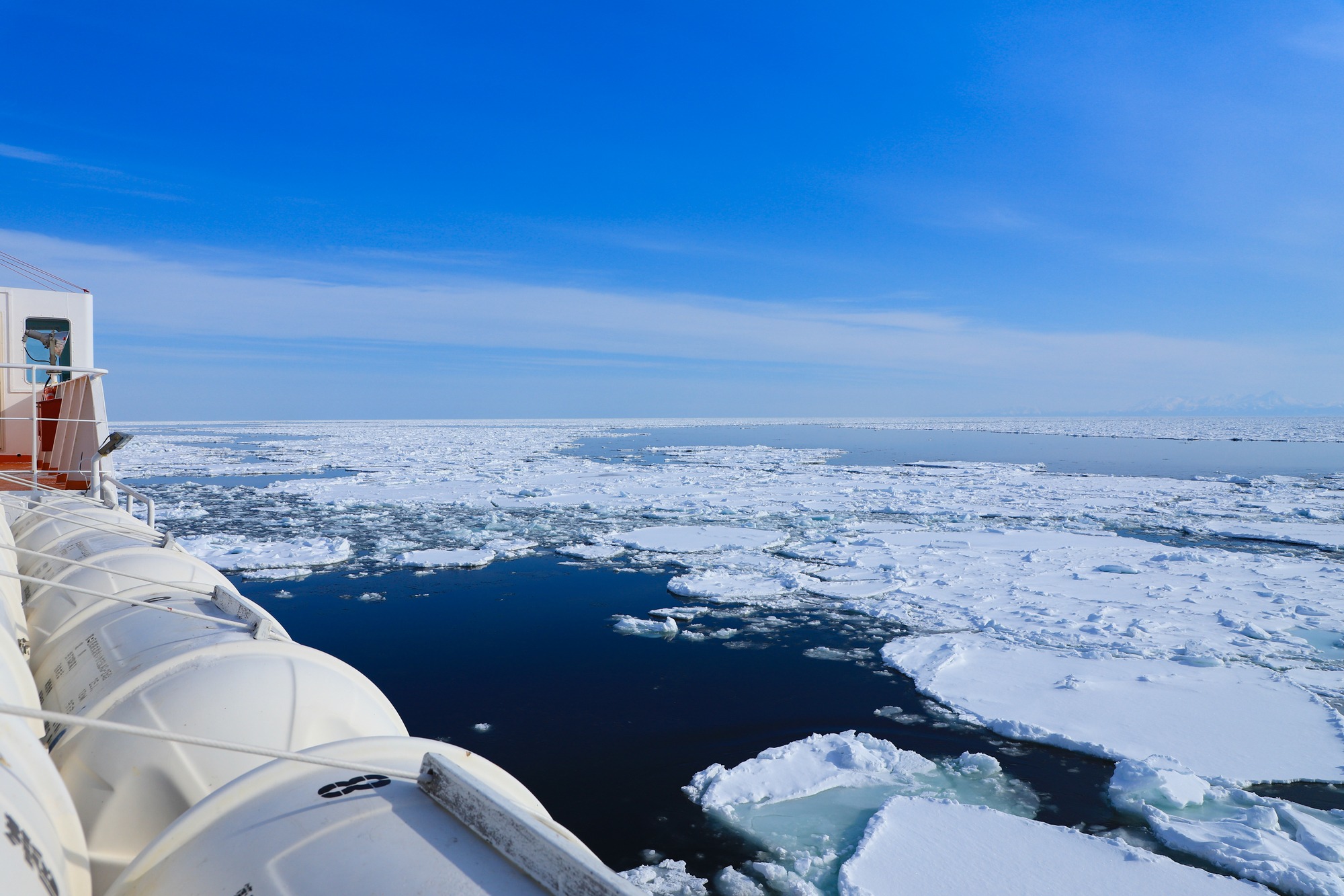 去看看只有鄂霍次克海才能看到的“流冰”吧！