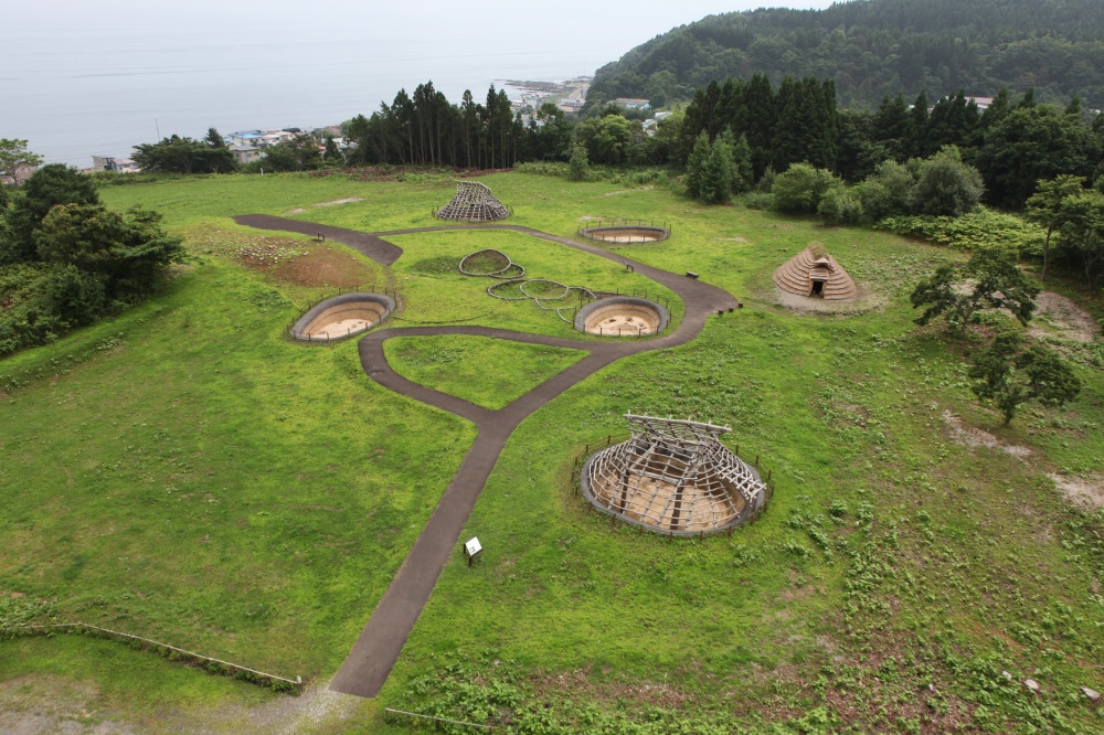 大規模な拠点集落だった大船遺跡　出典：JOMON ARCHIVES（函館市教育委員会）