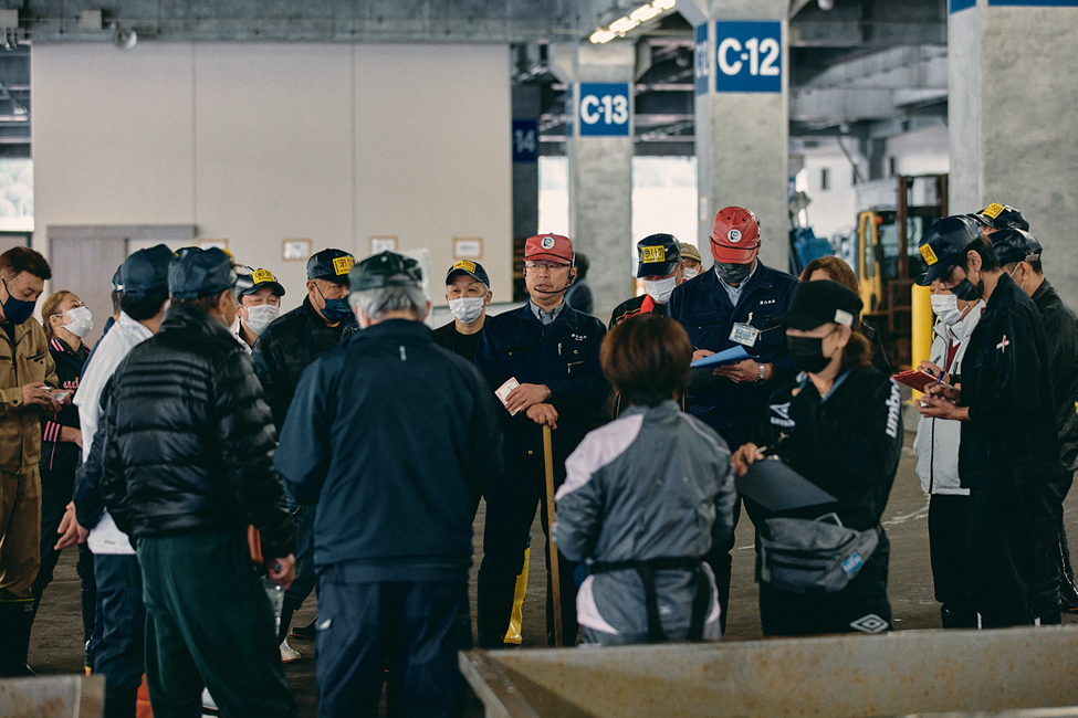 Hokkaido is known for its harsh winter. For the local fishermen, this means that they must work in a difficult environment for much of the year.