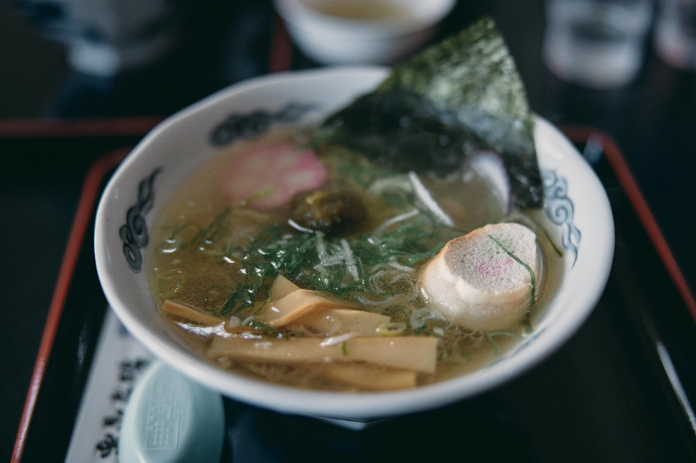 羅臼昆布出汁のラーメン「らうす道の駅」