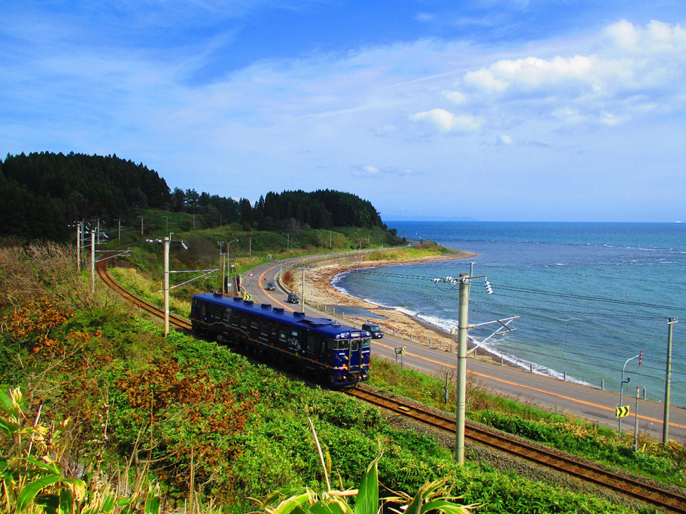 列車で楽しむ道南の絶景