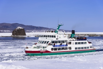 網走流氷観光砕氷船「おーろら」乗船