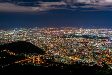 札幌市内観光（夜景）