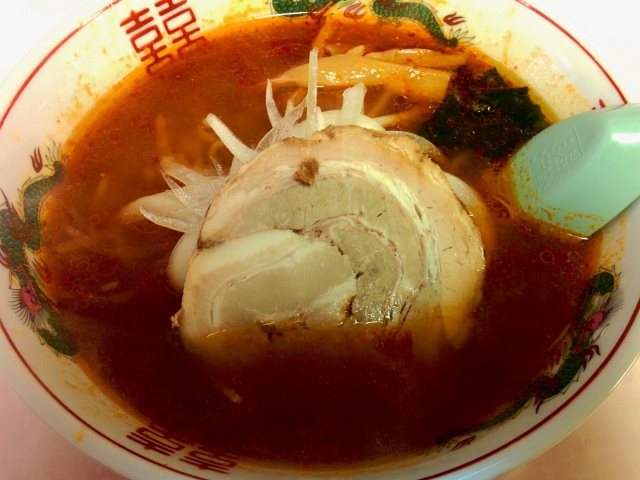 Noboribetsu "Hell" ramen (Noboribetsu City)
