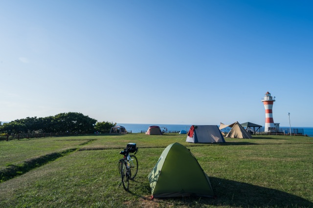 みさき台公園キャンプ場（初山別村）