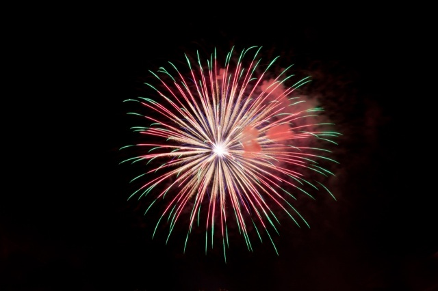 유노카와 온천 불꽃놀이 축제