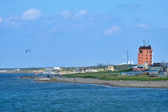 銭函海水浴場（小樽市）