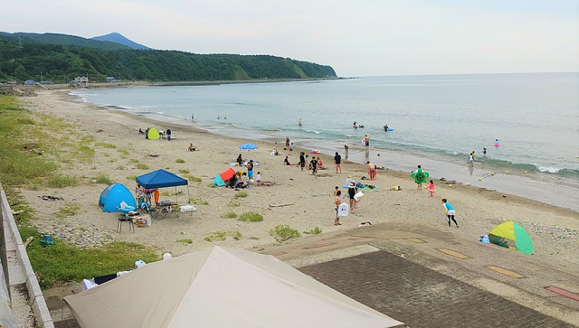 平浜海水浴場（せたな町）