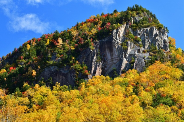 層雲峡の紅葉