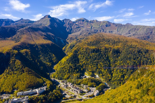 層雲峽溫泉