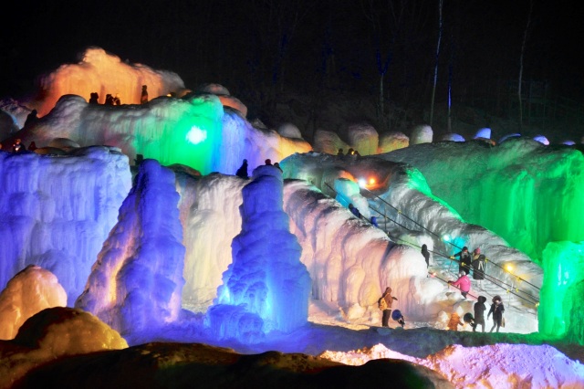 Sounkyo Ice Fall Festival