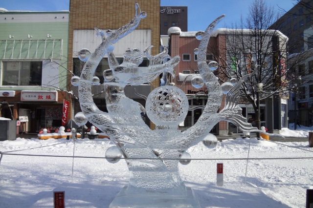 「氷彫刻世界大会」グランドチャンピオン大会
