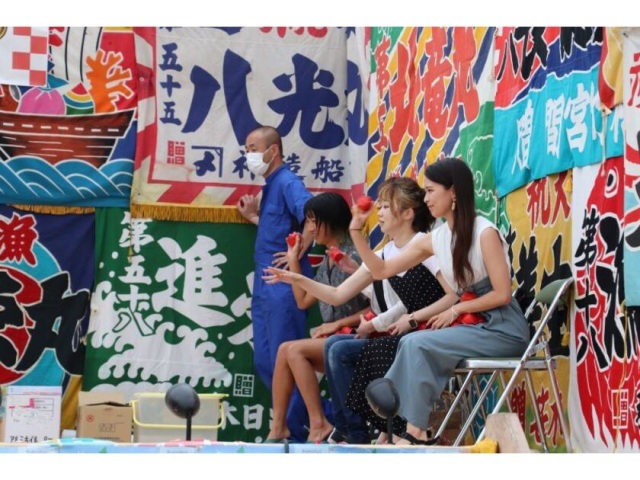 鬼脇会場|参加型イベント「倒してポン」