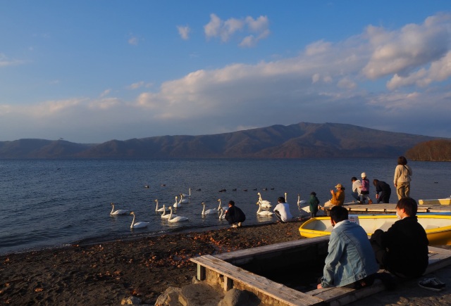 屈斜路湖畔砂湯