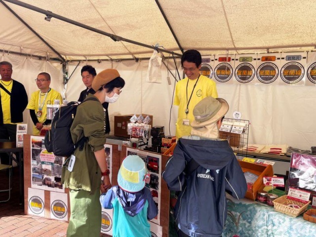 JR室蘭線のブース