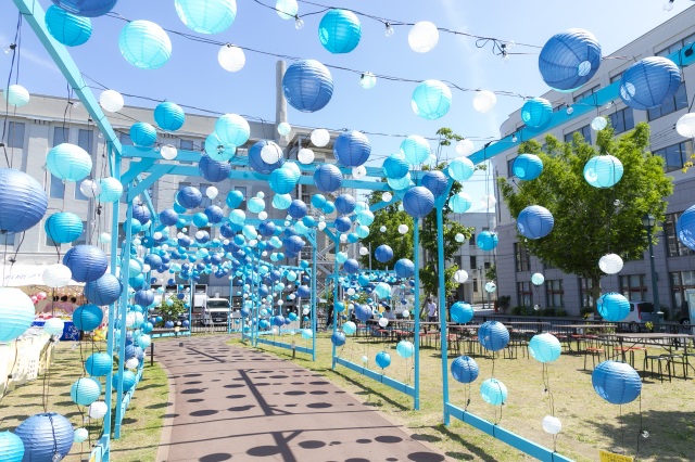 「天の川のオブジェ」フォトスポットです